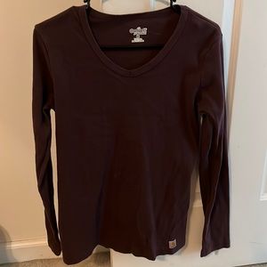 Womens long sleeve top
